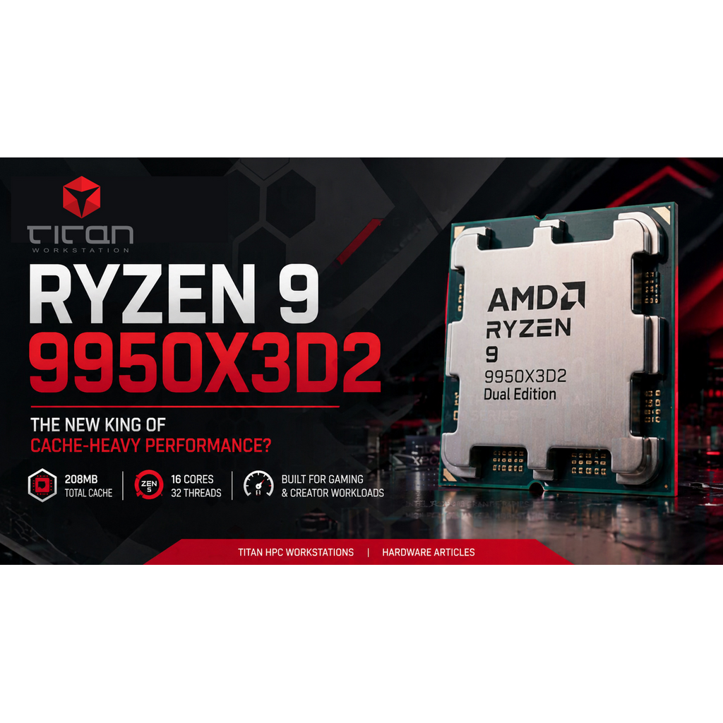AMD Ryzen 9 9950X3D2 processor - TRAY