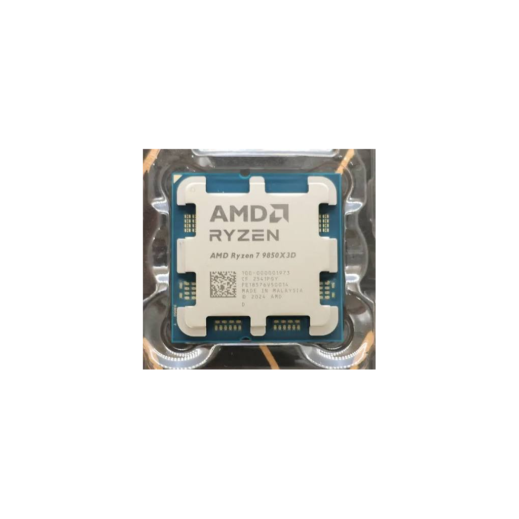 AMD Ryzen 7 9850X3D processor 4.7 GHz 96 MB L3 Tray