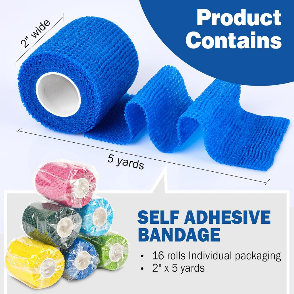 Self Adhesive Bandage Wrap multicolor