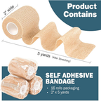 Self Adhesive Bandage Wrap beige