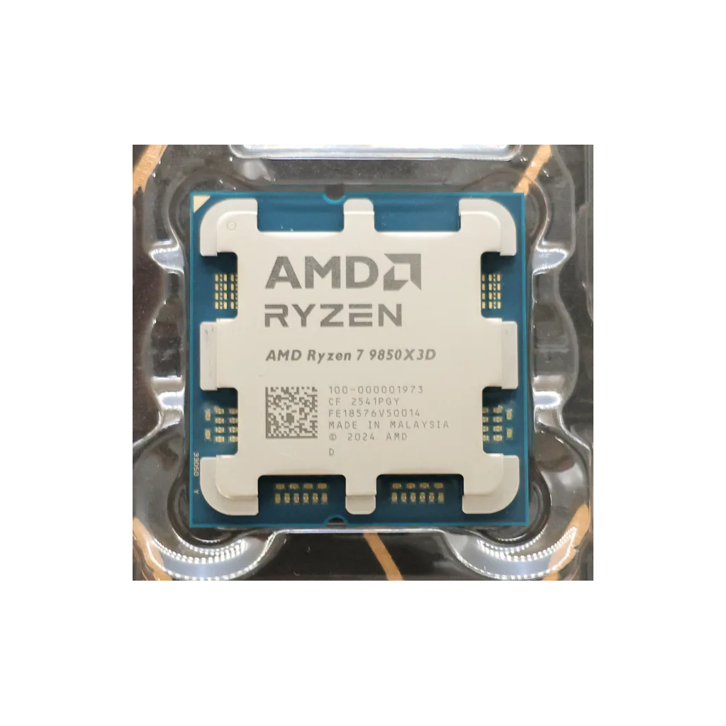 AMD Ryzen 7 9850X3D processor 4.7 GHz 96 MB L3 Tray