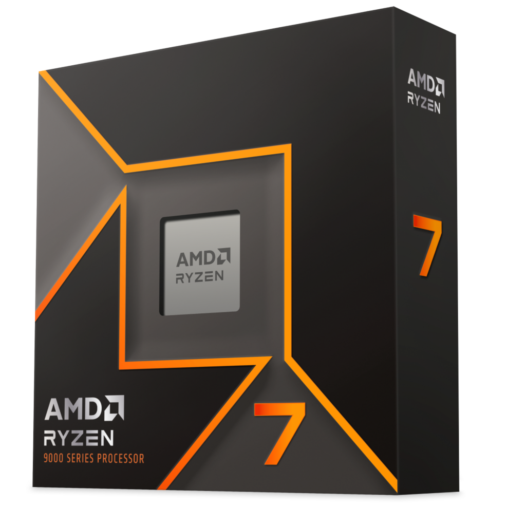 AMD Ryzen 7 9700X processor 3.8 GHz 40 MB L2 & L3 Box