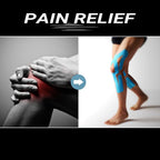 Kinesio Tape - 3 rotoli 5cm x 5m di tape kinesiologico Nero+Blu+Rosa, tape sportivo impermeabile ed elastico - Nastro Kinesiologico nastri amici della pelle per ginocchio spalla gomito