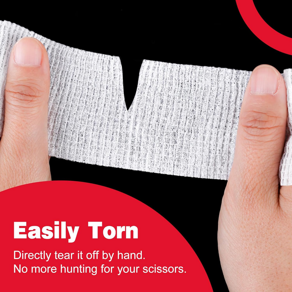 Self Adhesive Bandage Wrap white