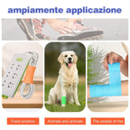 tigratigro 12 Rotoli Benda Elastica Coesiva 5cm x4.5m, Bendaggio Adesiva Coesiva Nastro Bendaggio Sportivo Non Tessuto Autoadesivo Benda Salvapelle Fasciature per Mani, Piedi, Ginocchia