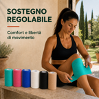 6 Rotoli di Bende Elastiche Coesive Colorate 10 cm × 4,5 m – Fasce Autoadesive per Sport, Ginocchia, Gambe, Gomiti e Animali