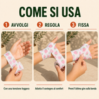12 Rotoli di Bende Elastiche Coesive Fantasia Frutta 5 cm × 4,5 m – Fasce Autoadesive per Sport, Polsi, Mani, Piedi, Ginocchia e Animali