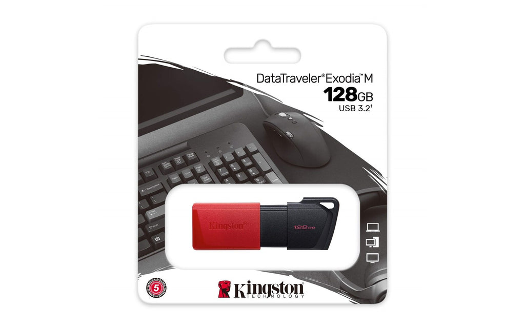 Kingston Exodia 128GB USB 3.2. Red