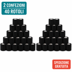 Bende coesive ColorColar nere, 2 confezioni, 40 rotoli da 5 cm x 4,5 m