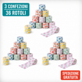 Bende coesive stampate Fruit ColorColar, 3 confezioni, 36 rotoli da 5 cm x 4,5 m